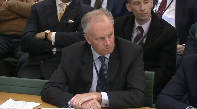 Nick Read giving evidence to the Business and Trade Select Committee