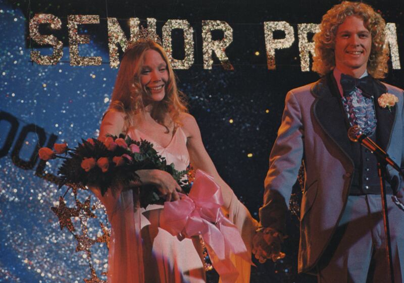 Sissy Spacek and William Katt in Carrie