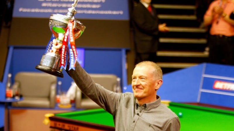 Snooker commentator Steve Davis