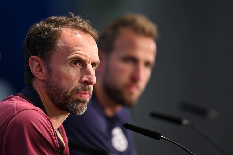 Gareth Southgate said England are in a “different moment” to when they lost the Euro 2020 final to Italy three years ago