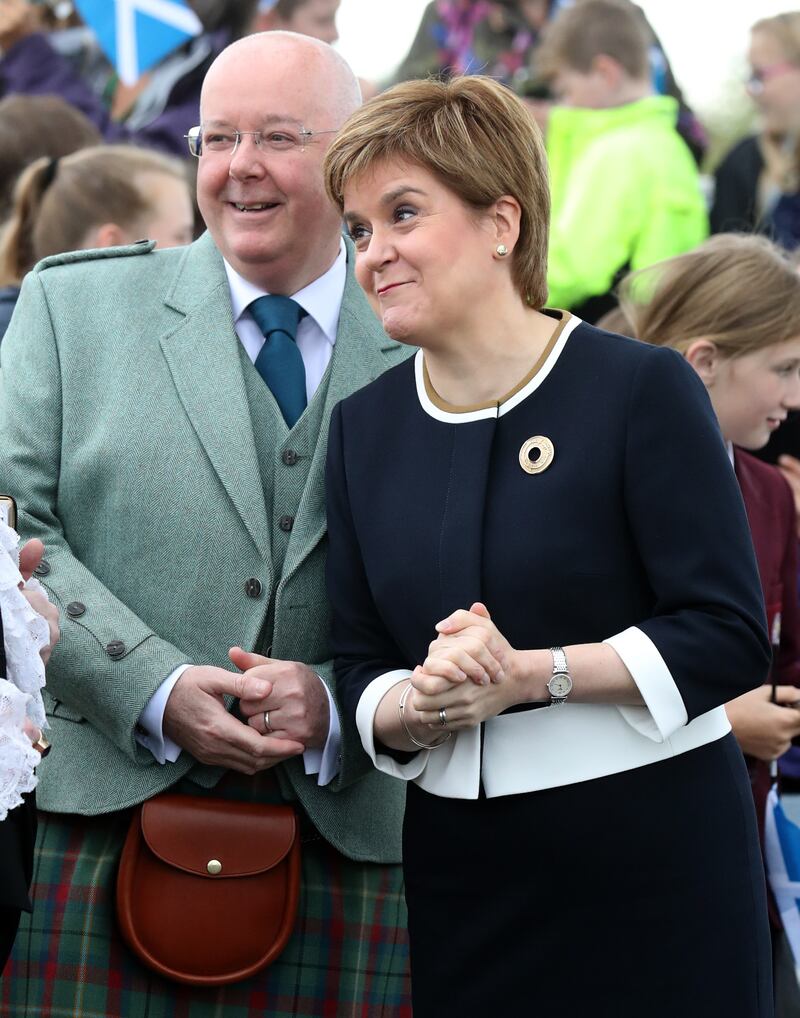 In their respective roles as Scottish First Minister and SNP chief executive, Ms Sturgeon and Mr Murrell has been a pwerful couple in UK politics.