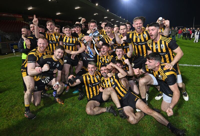 Pomeroy won the Tyrone Intermediate Football Championship for the third time in the club's history this year