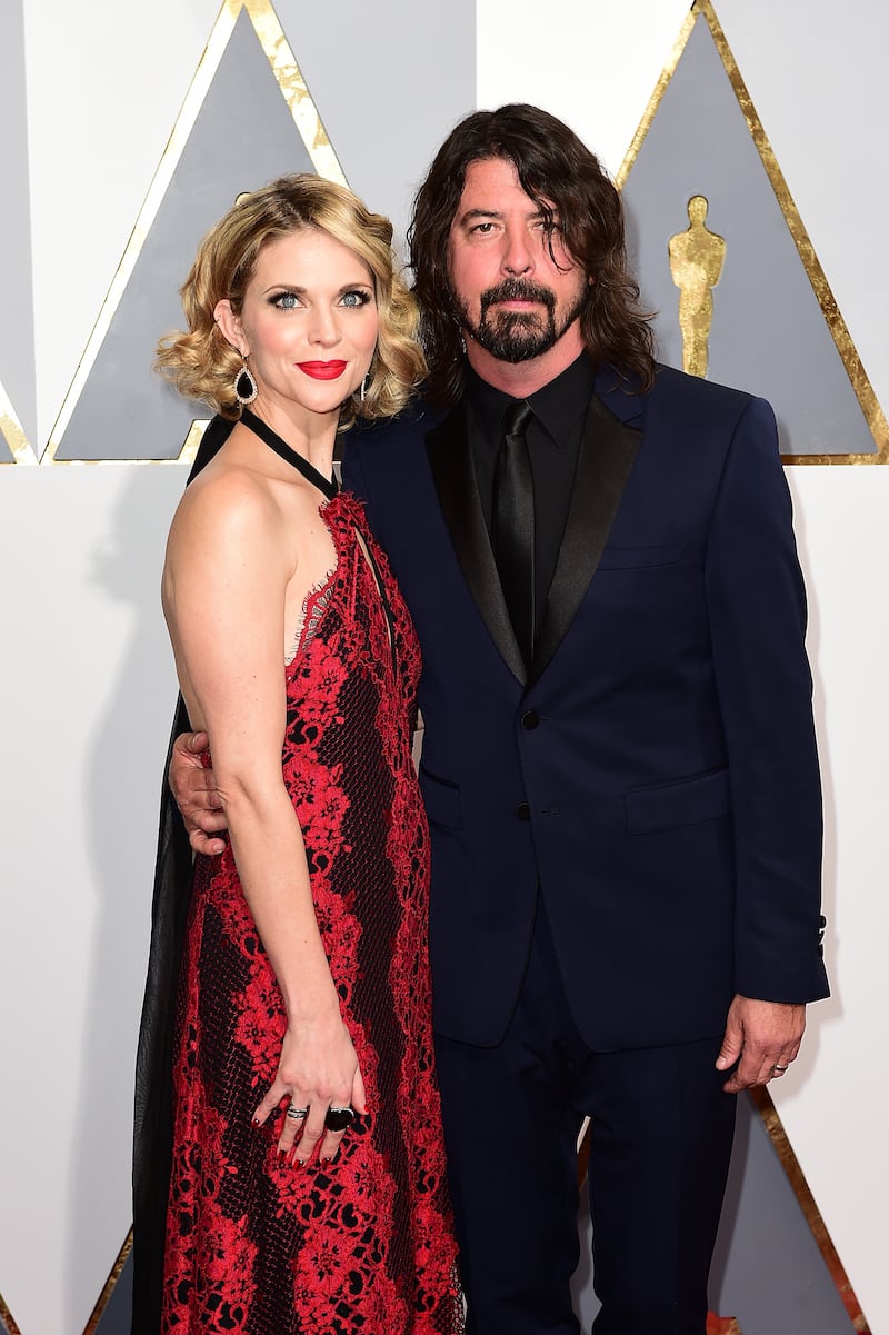 Dave Grohl and wife Jordyn Blum