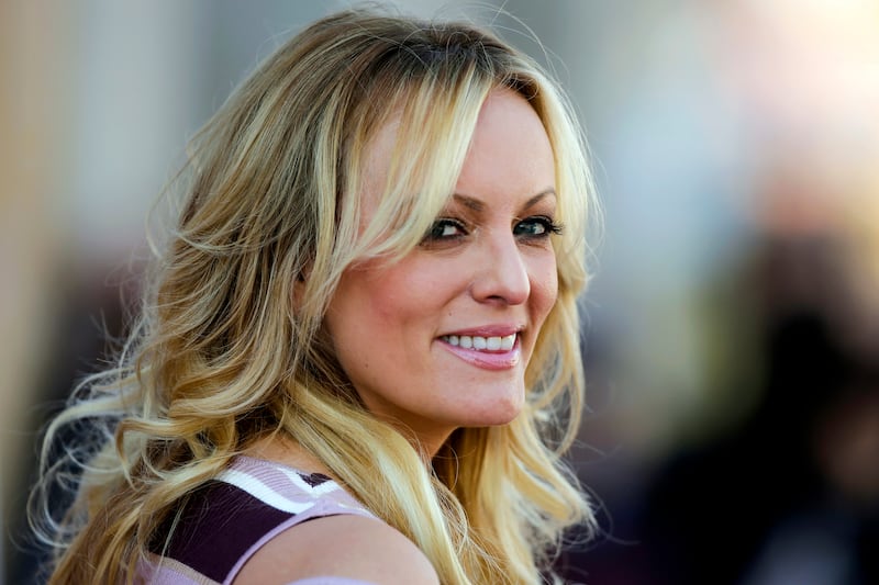 The charges involved an alleged scheme to hide a hush money payment to adult film actress Stormy Daniels (Markus Schreiber/AP)