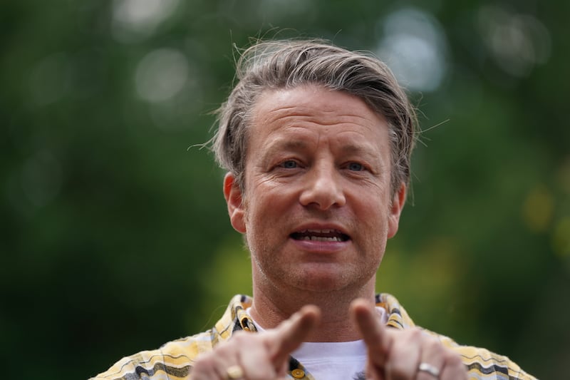 Celebrity chef Jamie Oliver said children ‘deserve so much more’