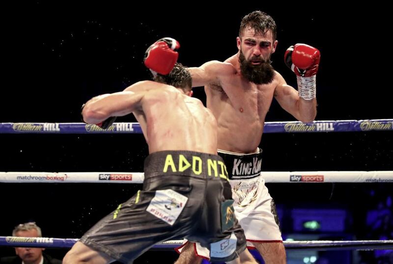 Jono Carroll lost to underdog Maxi Hughes on Wednesday night 