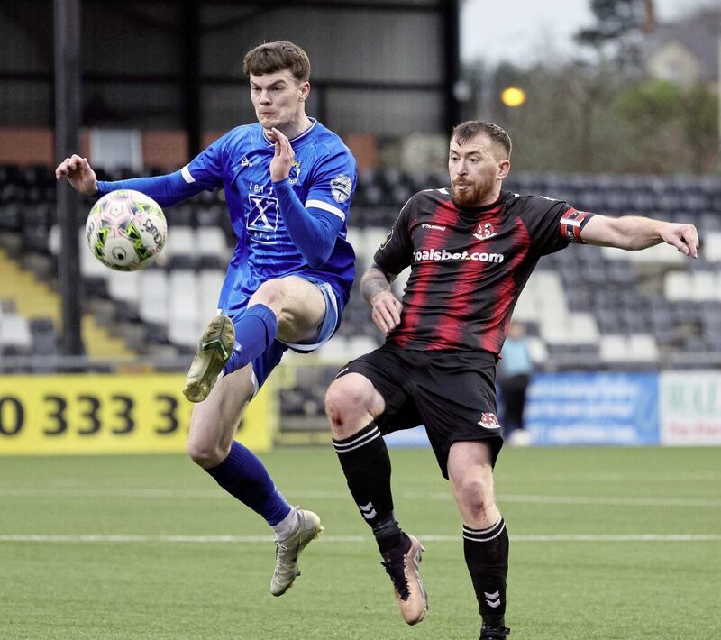 Billy Joe Burns (right) has been the mainstay of the Crusaders defence 