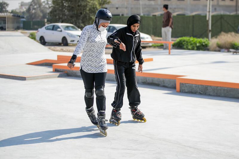 Some have expressed hope the new park will encourage more women to try the activity (Ammar Khalil/AP)