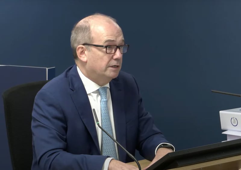 Professor Sir Michael McBride, Chief Medical Officer for Northern Ireland since 2006, has been giving evidence to the Covid-19 Inquiry in Belfast