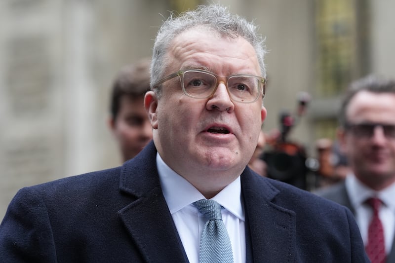 The Duke of Sussex and Lord Tom Watson, pictured, had taken legal action against NGN over allegations of unlawful information gathering