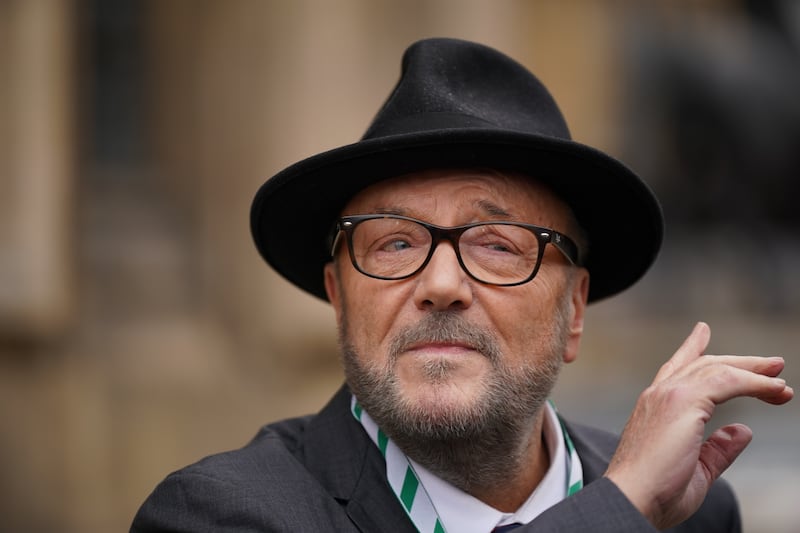 George Galloway secured victory in the Rochdale by-election earlier in the year