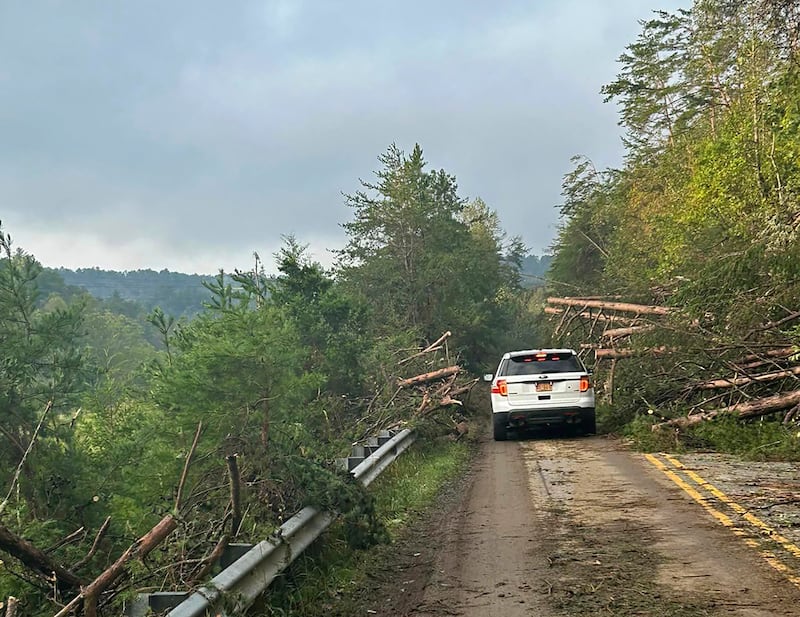 Officials warned rebuilding would be long and difficult (Pamlico County Special Operations via AP)