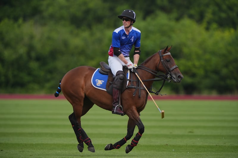 The Prince of Wales played polo