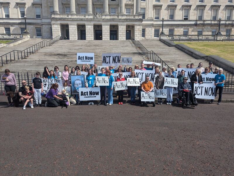 Caleb's Cause NI has taken the fight for parity of Post-19 SEN legislation to Stormont