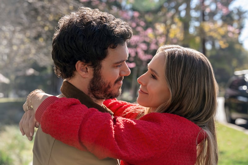 Nobody Wants This. (L to R) Adam Brody as Noah, Kristen Bell as Joanne in episode 110 of Nobody Wants This. Cr.  © 2024