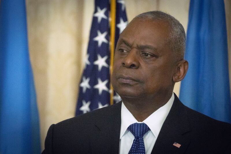 US Secretary of Defence Lloyd Austin is said to have made clear to Israel that more aid is needed in Gaza (AP Photo/Efrem Lukatsky)