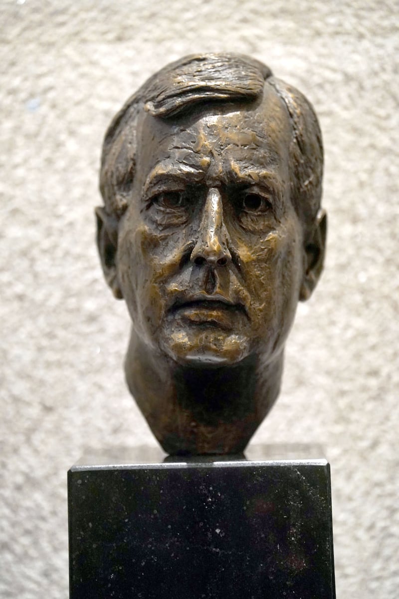 A bust of Lord David Trimble at Leinster House