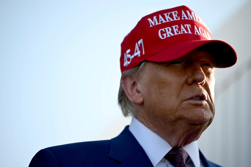 President-elect Donald Trump (Brandon Bell/Pool via AP)