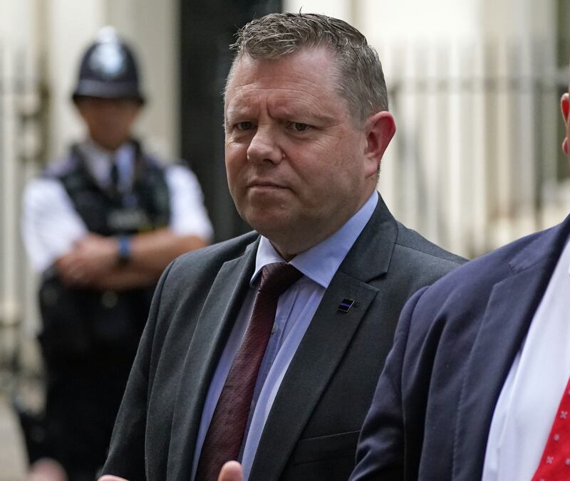 John Apter denied the three allegations