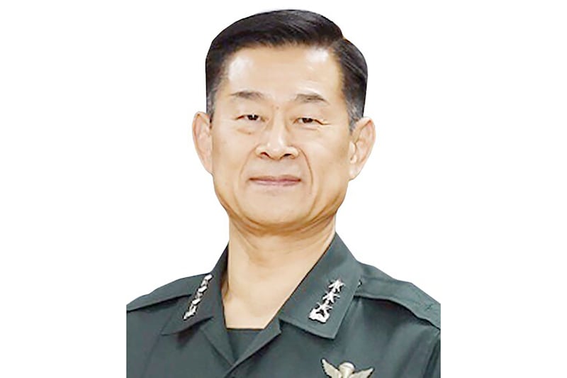 Newly appointed South Korean Defence Minister Choi Byung Hyuk is a retired four-star general who is South Korea’s ambassador to Saudi Arabia (Yonhap via AP)