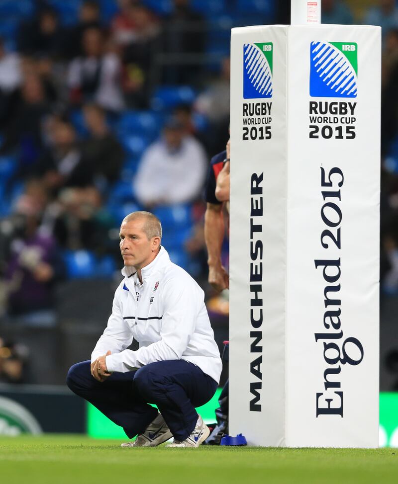 Lancaster resigned following the 2015 Rugby World Cup
