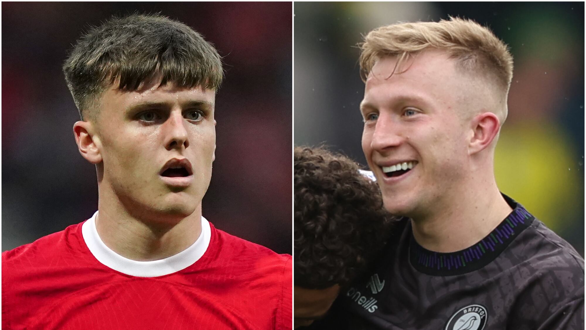 Uncapped pair Ben Doak, left, and Ross McCrorie have been called up to Scotlland’s Euro 2024 squad