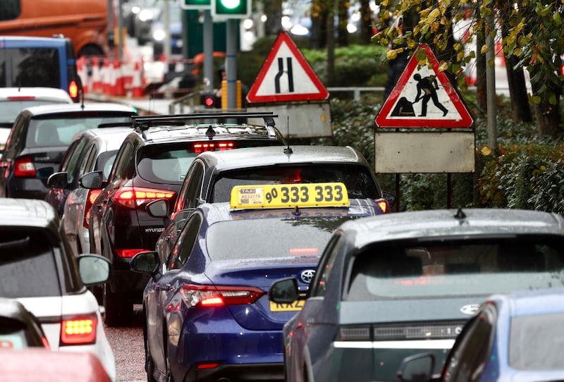 Traffic in Belfast. PICTURE: MAL MCCANN