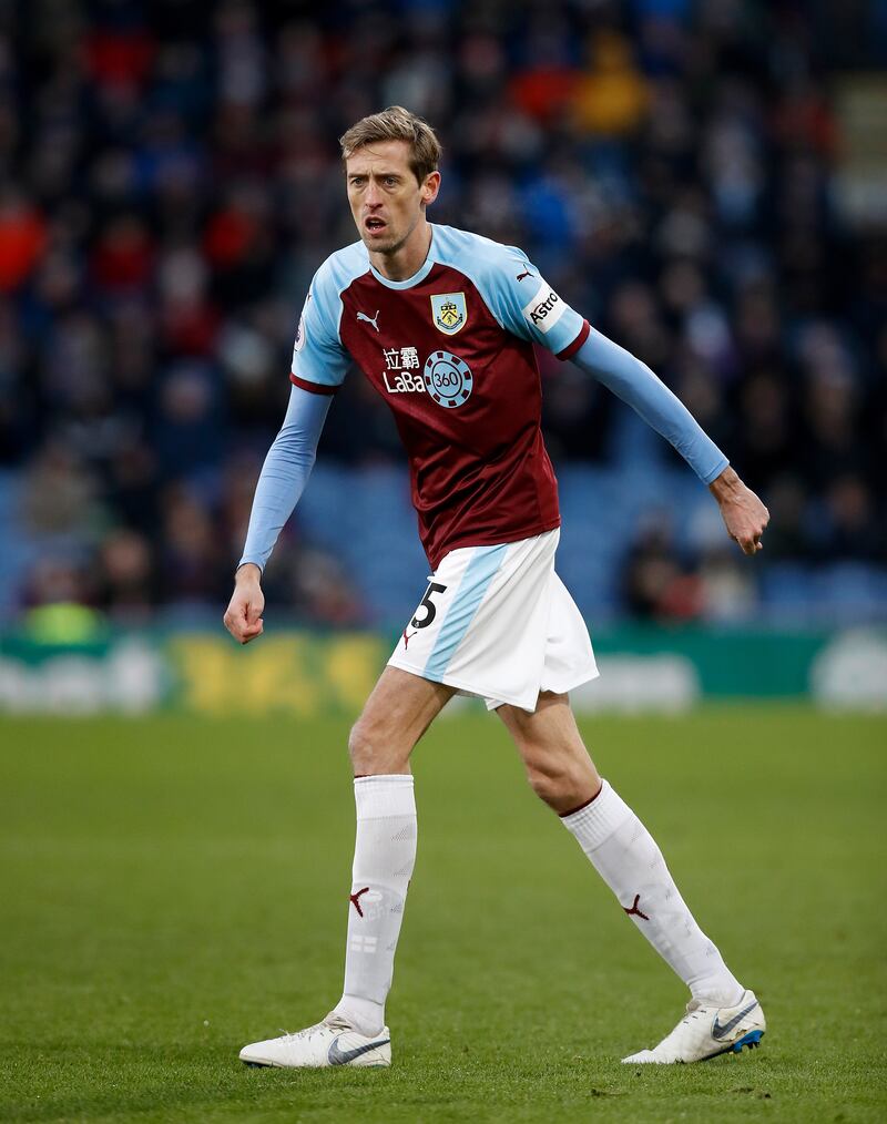 Crouch finished his career with Burnley
