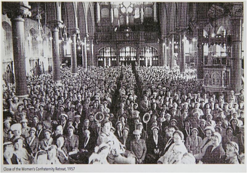 The Clonard women&#39;s confraternity at its 1957 retreat 