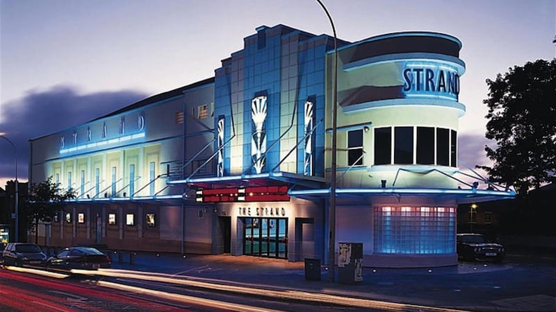 Exterior of the Strand Arts Centre.