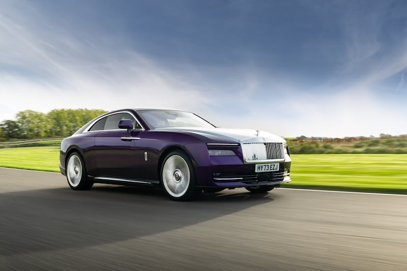 The Spectre features that classic Rolls-Royce floating ride quality