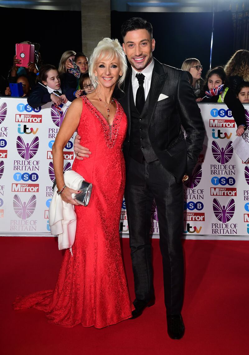 Debbie McGee and Giovanni Pernice