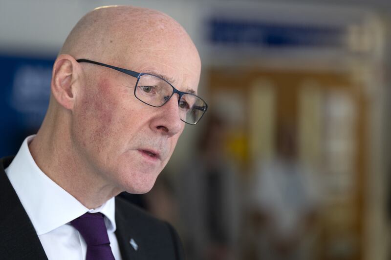 John Swinney said the UK Government is ‘inflicting austerity’ on Scotland