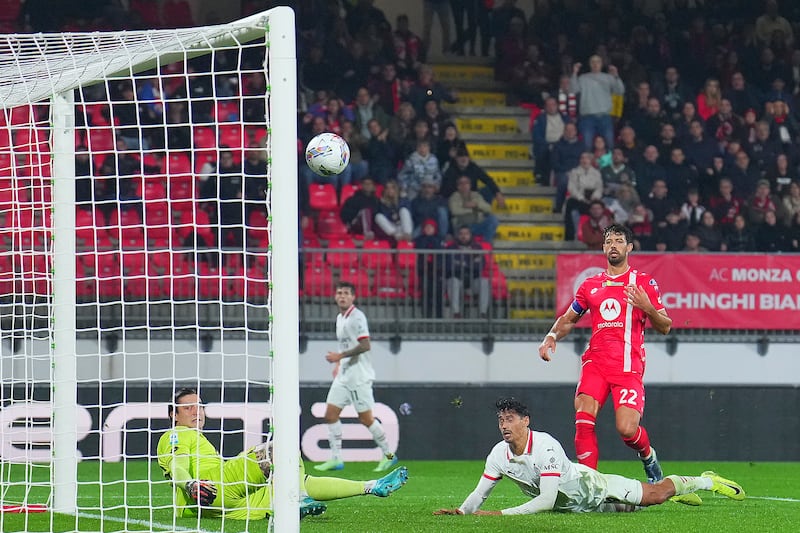 Tijjani Reijnders scored for AC Milan (Spada/LaPresse/AP)