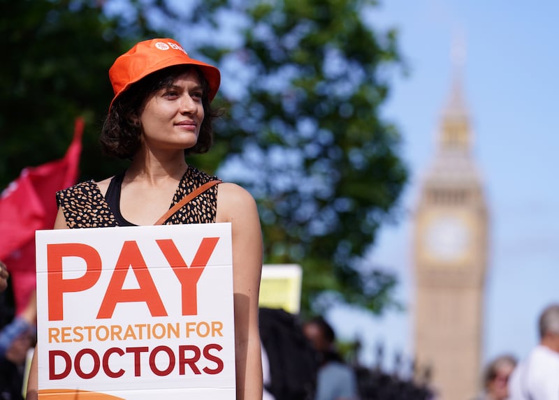 Agreeing a pay deal with striking doctors has been the Government’s most popular policy so far