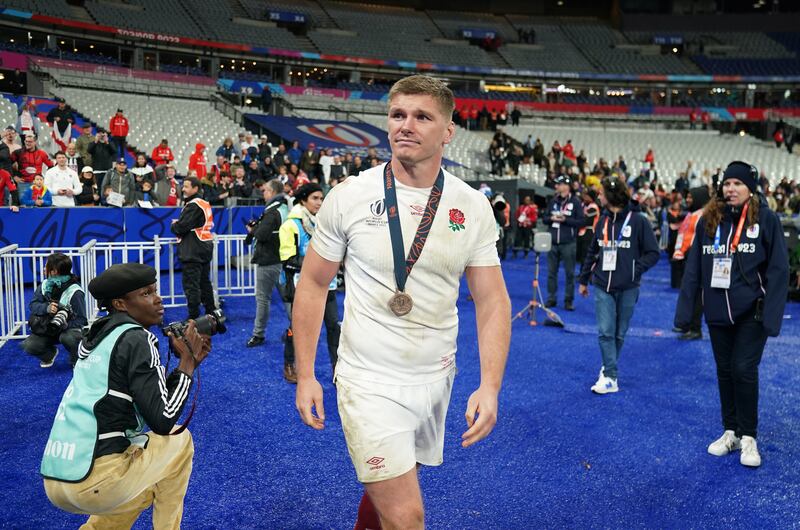 Owen Farrell is unavailable to England because he plays in France