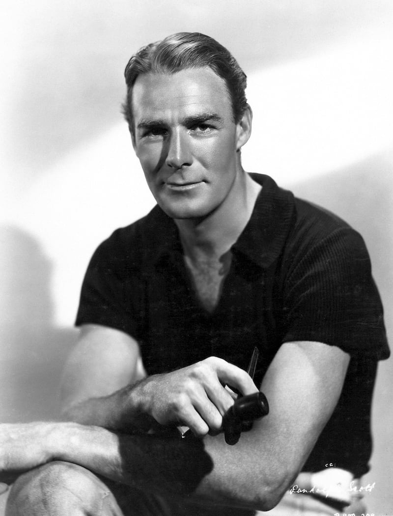 Actor Randolph Scott