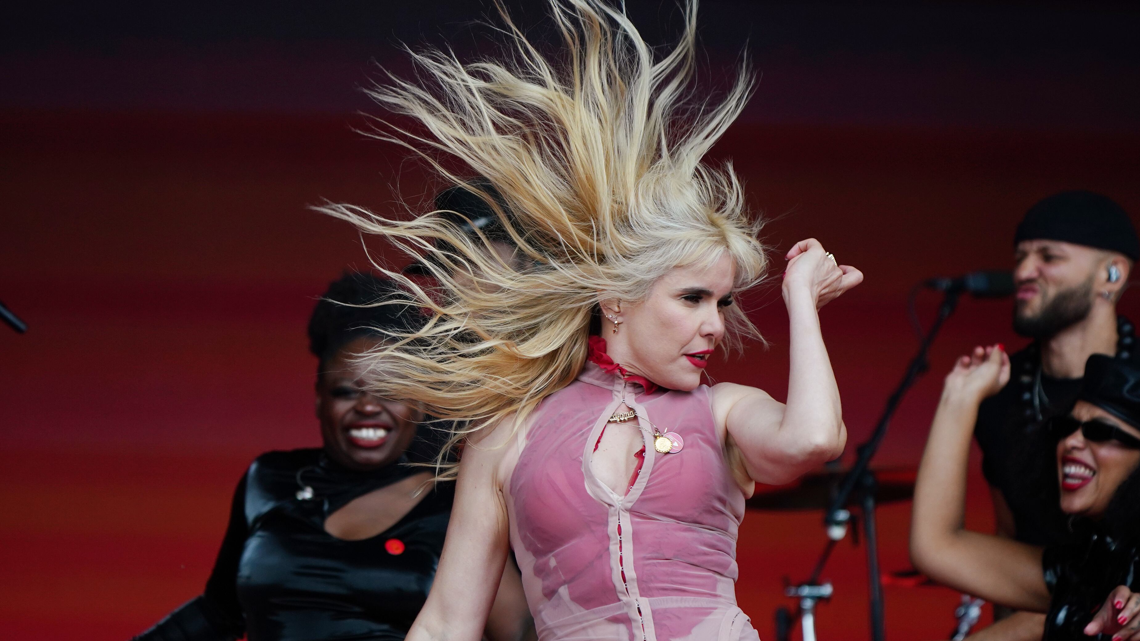 Paloma Faith had a message for the men in the audience