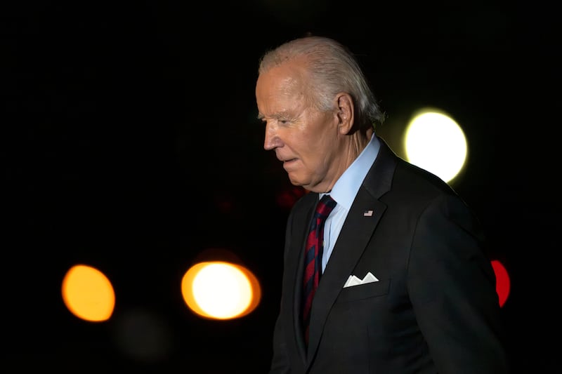 President Joe Biden is to issue an apology (Ben Curtis/AP)