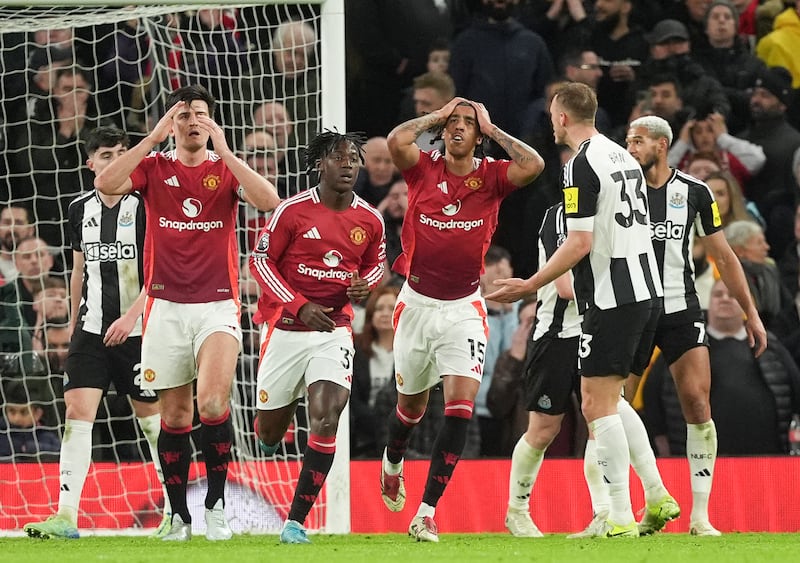 Manchester United’s 2-0 defeat to Newcastle was their fourth straight in all competitions