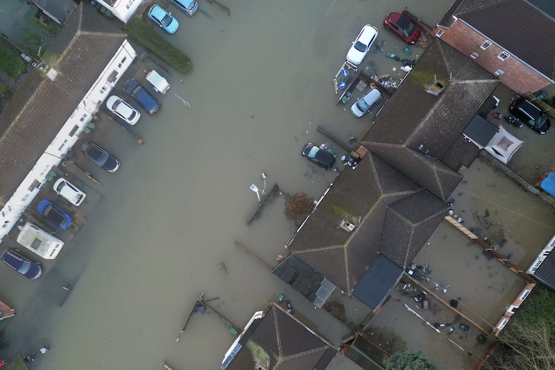 More than 630 properties have been flooded, according to LLR Prepared