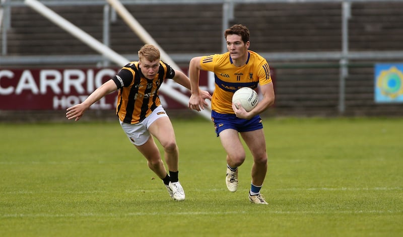 Jarlath Og Burns was injured while playing against Crossmaglen and will miss the hurling semi-final against Middletown. Picture: Seamus Loughran