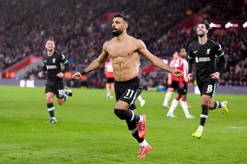 Mohamed Salah inspired Liverpool to a come-from-behind win at Southampton