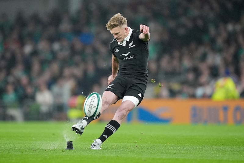 Damian McKenzie kicked six penalties for New Zealand