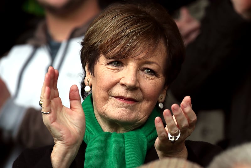 Delia Smith, previously pictured at Norwich City Football Club, has praised the apple