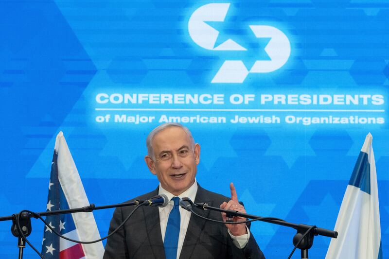 Benjamin Netanyahu (Ohad Zwigenberg/AP)