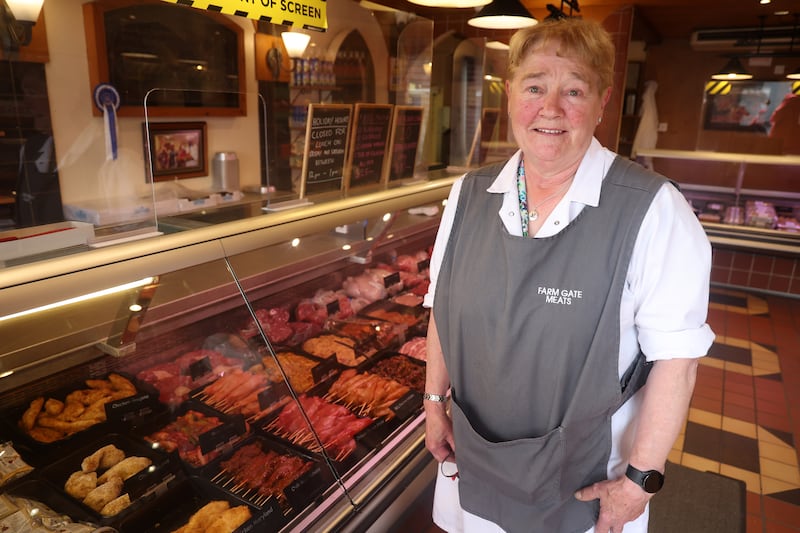 Joan Smith from Farm Meats in Magheralin. PICTURE: MAL MCCANN