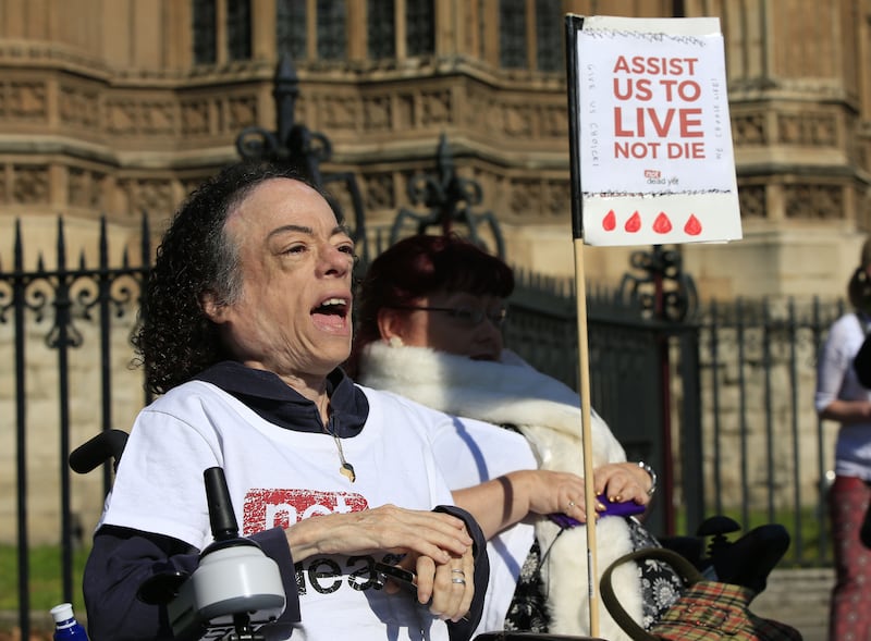 Liz Carr is opposed to an assisted dying law