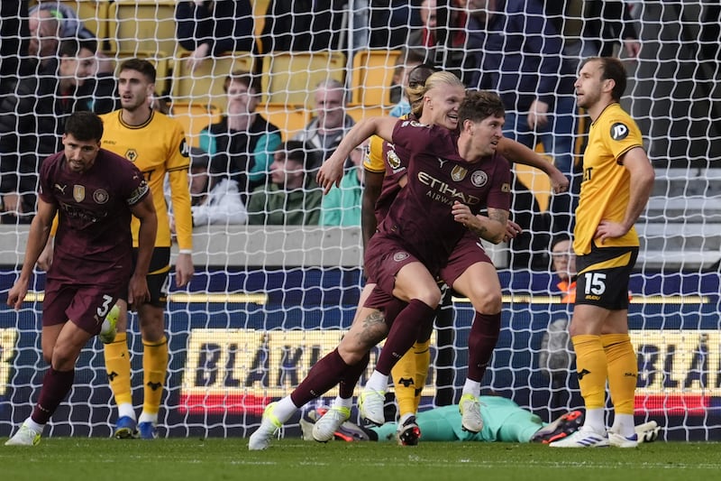 John Stones scored a controversial last-minute winner for City at Molineux