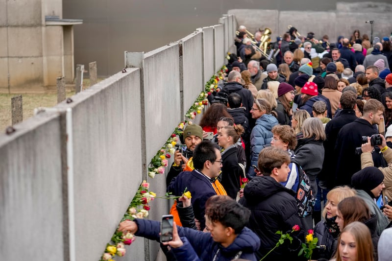 The Wall coming down was one of the great moments for freedom in the late 20th century (AP)